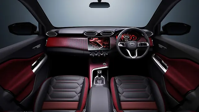 Nissan Magnite sub-four metre SUV concept interior details revealed Nissan Magnite sub-four metre SUV concept interior details revealed