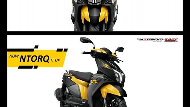 TVS NTorq 125 yellow race edition to be launched soon