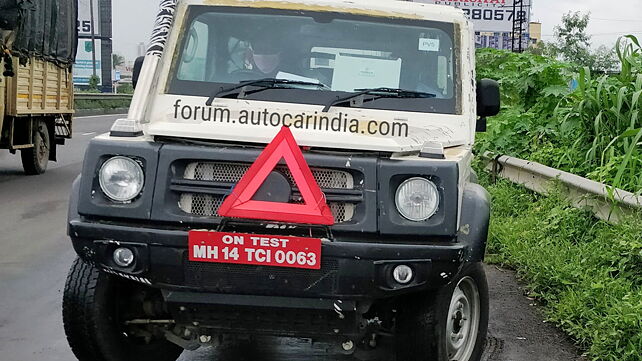 New-gen Force Gurkha spotted testing undisguised