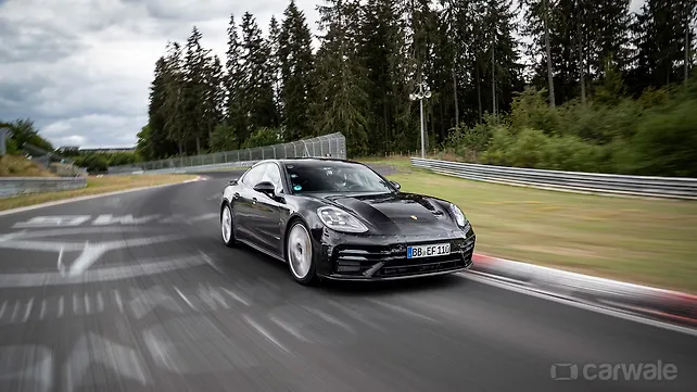 New Porsche Panamera sets Nurburgring lap record New Porsche Panamera sets Nurburgring lap record