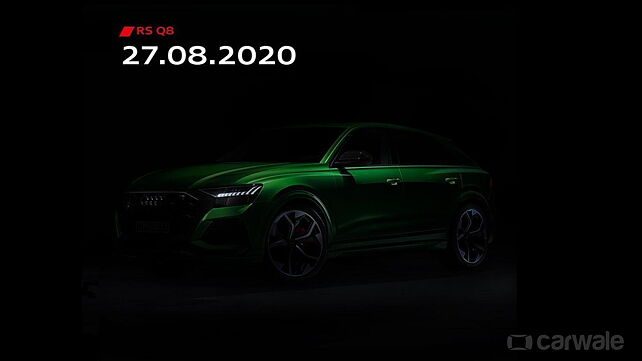 New Audi RS Q8 India launch on 27 August