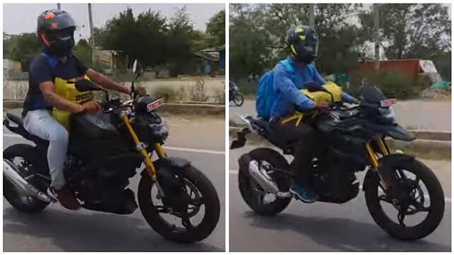 BMW G 310 R Action