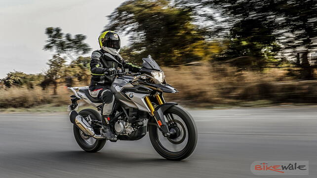 BMW G 310 GS Action