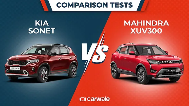 Kia Sonet Vs Mahindra XUV300 Spec Comparison CarWale