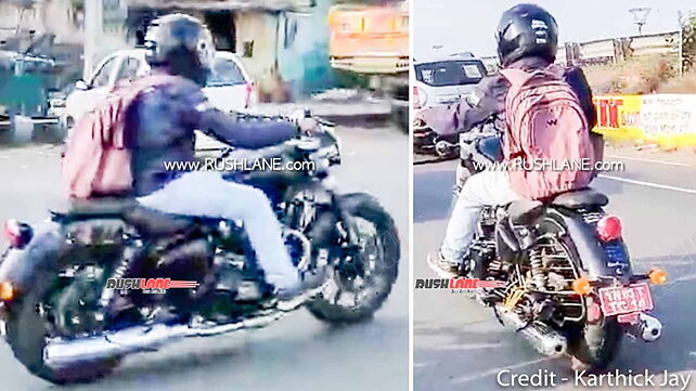 A new Royal Enfield 650cc motorcycle has been spotted! 