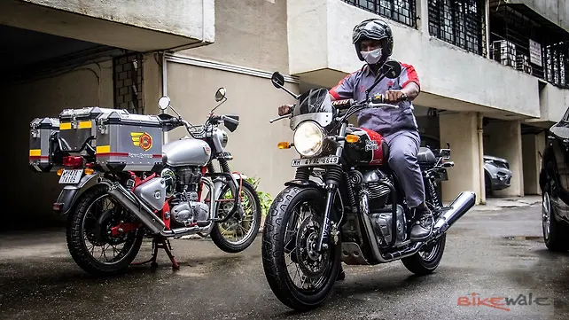 Royal Enfield Interceptor 650 Action