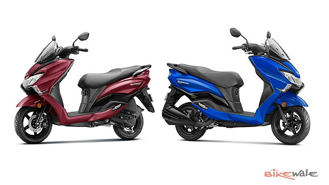 Suzuki Burgman Street 125 BS6 available in five colour options now