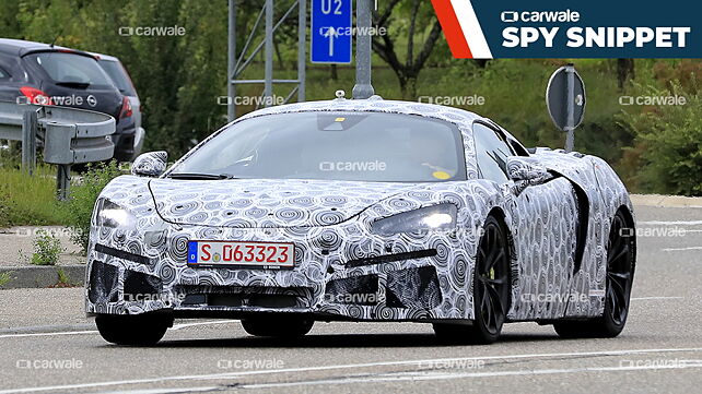 New McLaren Sports Series Hybrid spotted testing
