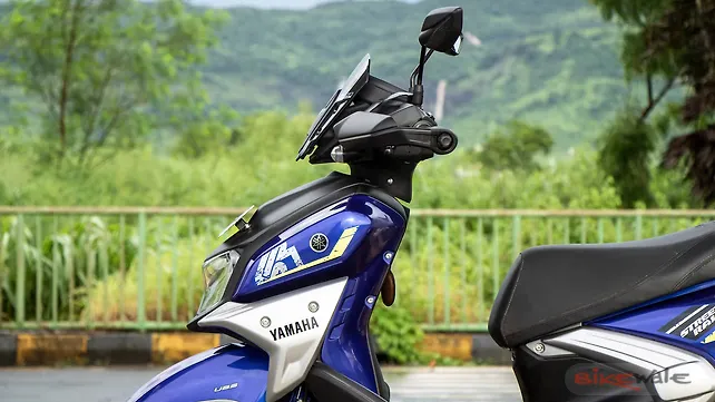 Yamaha Ray ZR 125 Left Side View Yamaha Ray ZR 125 Left Side View