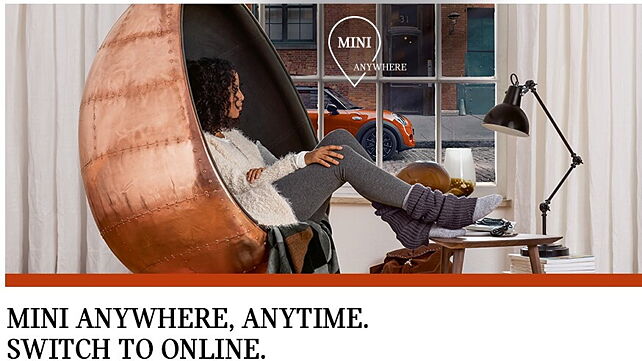 Mini now switches to ‘online’ with the Mini Online Shop