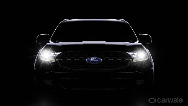 Ford Endeavour Sport teased ahead of launch