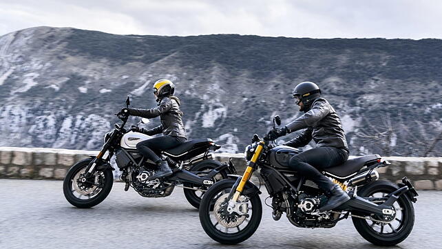 Ducati Scrambler 1100 action