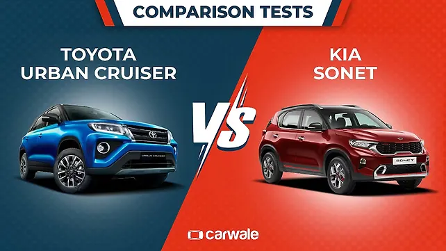 Spec comparison: Toyota Urban Cruiser Vs Kia Sonet Spec comparison: Toyota Urban Cruiser Vs Kia Sonet