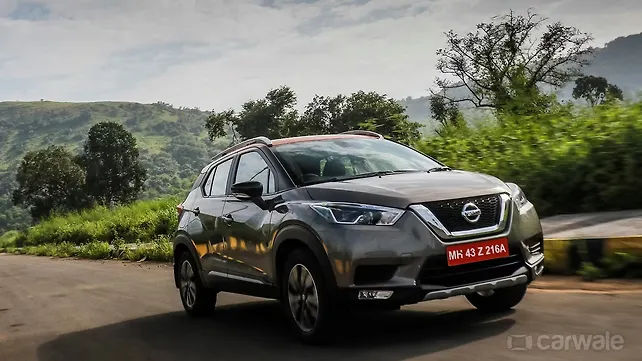 Nissan Kicks Right Front Three Quarter