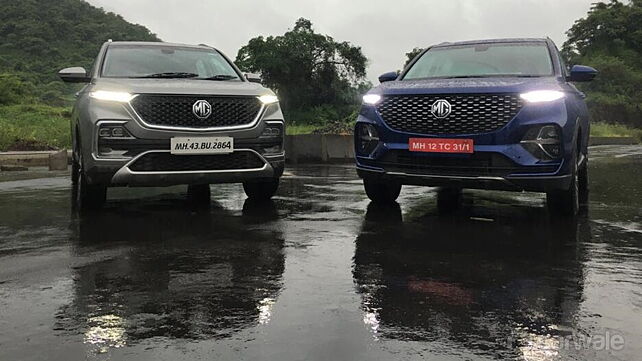 MG Hector vs MG Hector Plus - Now in pictures