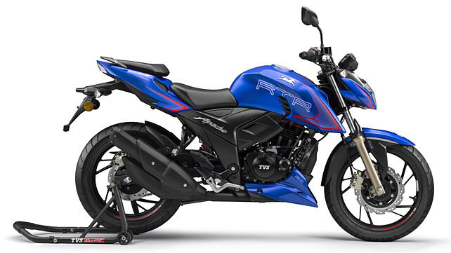 TVS unveils new Apache RTR 200 4V with 3 riding modes