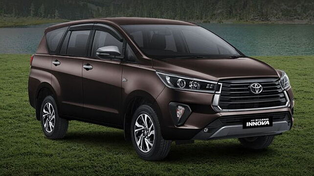 Toyota Innova Crysta facelift likely to launch in India by month end