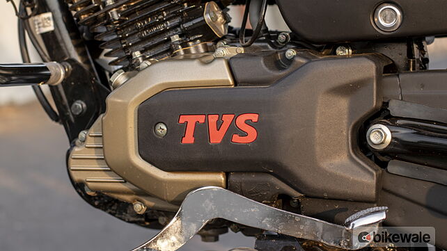 TVS Radeon Engine From Left