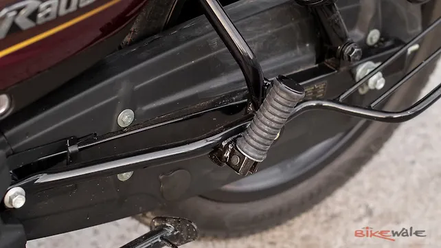 TVS Radeon Pillion Footrest