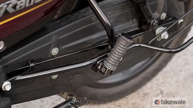 TVS Radeon Pillion Footrest