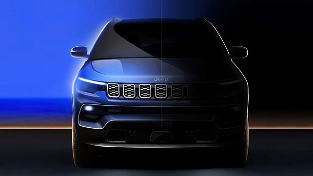 Jeep Compass facelift previewed ahead of Chinese debut 