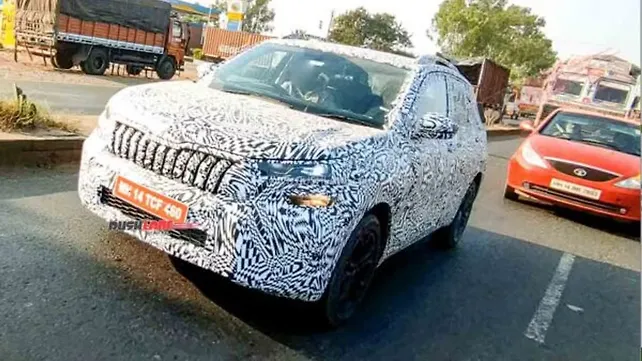 स्कोडा विज़न इन एसयूवी को टेस्टिंग के दौरान किया गया स्पॉट स्कोडा विज़न इन एसयूवी को टेस्टिंग के दौरान किया गया स्पॉट