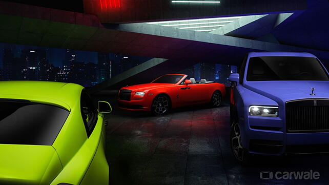 Rolls-Royce launches Neon Night collection under Black Badge models