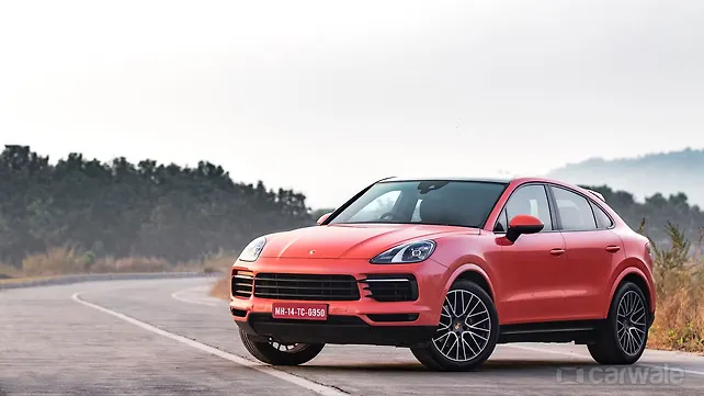Porsche Cayenne Coupe Right Front Three Quarter