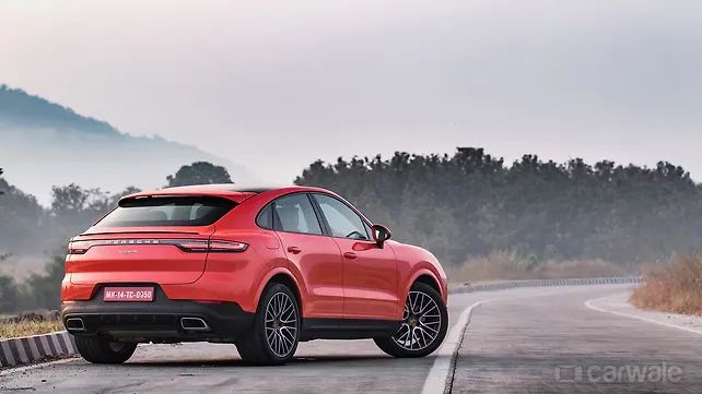 Porsche Cayenne Coupe Right Rear Three Quarter