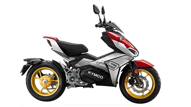 Kymco unveils F9 sport electric scooter with two gears