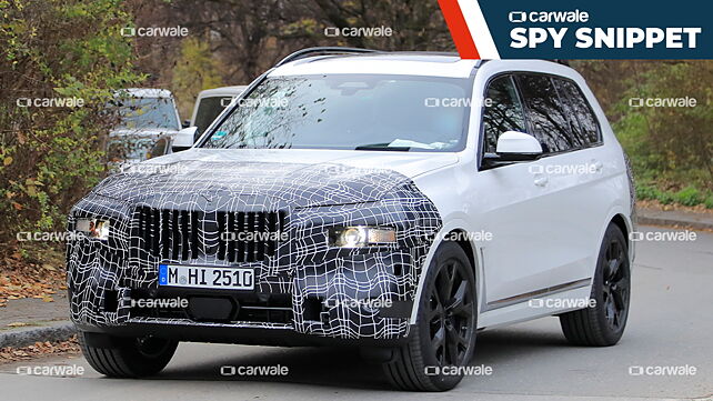 BMW X7 facelift early testing begins in Germany