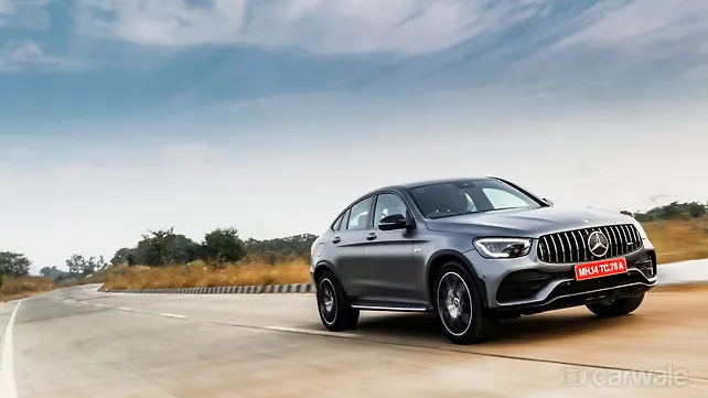 Mercedes-Benz AMG GLC43 Coupe [2020-2024] Right Front Three Quarter