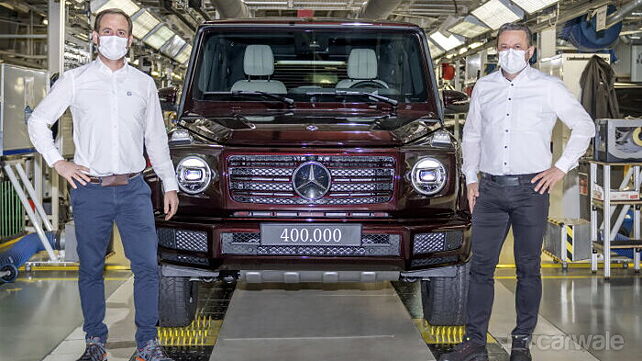 Mercedes-Benz G-Class surpasses 4 lakh units production milestone