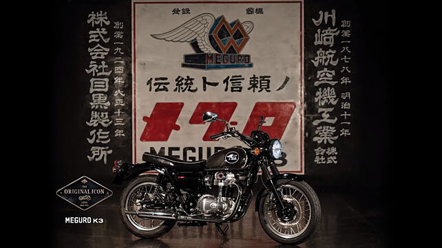 Retro-style Kawasaki Meguro K3 unveiled in Japan