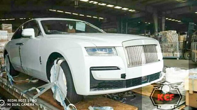 2021 Rolls Royce Ghost sets foot on Indian roads