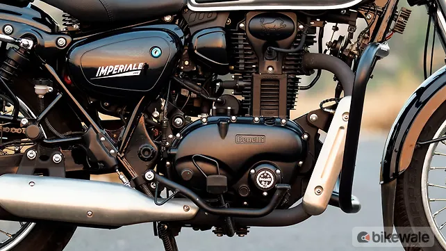 Benelli Imperiale 400 Engine From Right
