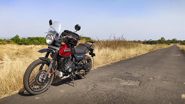 Royal Enfield Himalayan Left Front Three Quarter