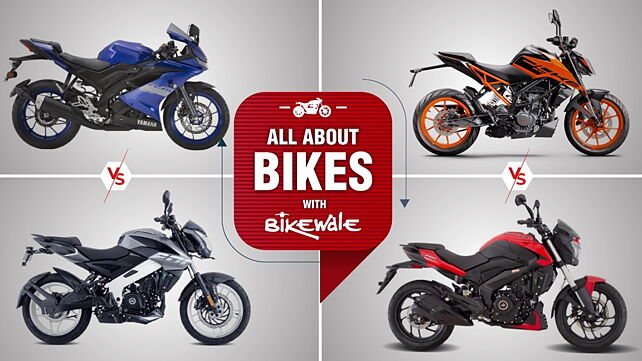 All About Bikes: Bajaj Dominar 250 or KTM 200 Duke – Better Buy; Yamaha R15, Bajaj Pulsar NS200 or Suzuki Gixxer 250 SF – Best Commuter