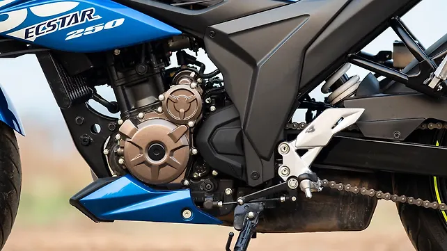 Suzuki Gixxer 250 Engine From Right Suzuki Gixxer 250 Engine From Right