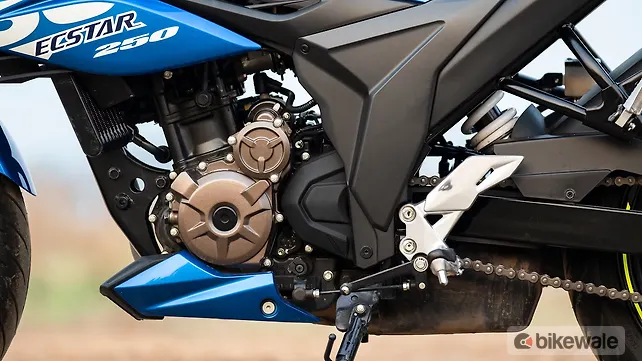 Suzuki Gixxer 250 Engine From Right Suzuki Gixxer 250 Engine From Right