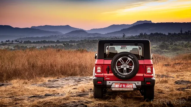 Mahindra Thar [2020-2025] Rear View