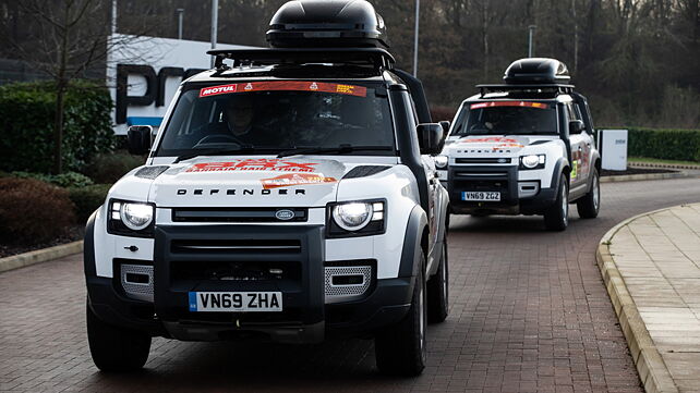 Land Rover Defender to participate in Dakar Rally as a support vehicle