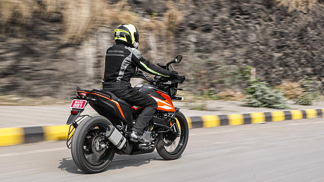 KTM 250 Adventure Rear View