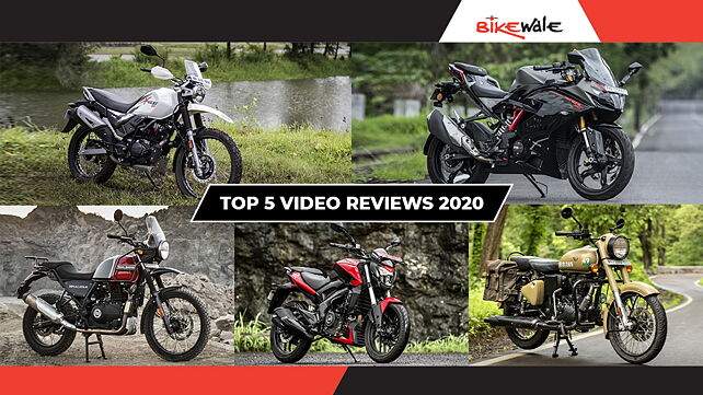 Top 5 two-wheeler video reviews of 2020: Royal Enfield Classic 350, Bajaj Dominar 250 and more!
