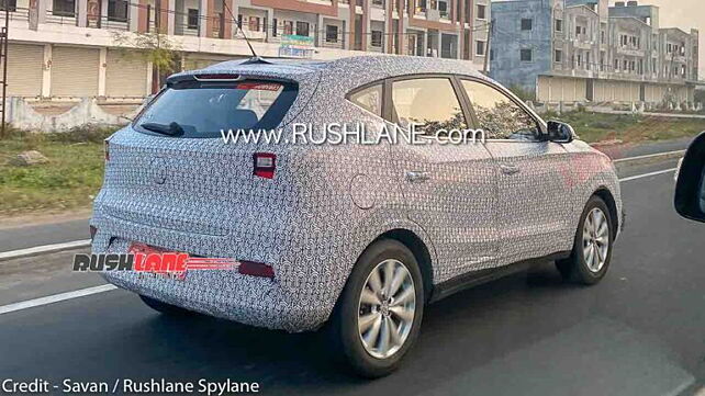 MG ZS petrol variant continues testing ahead of launch