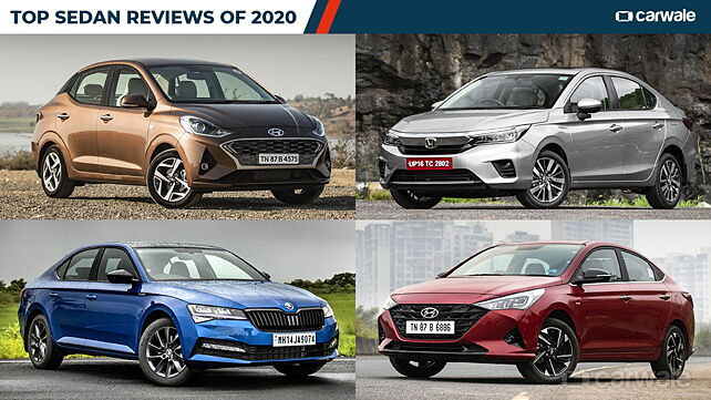 Top sedans reviewed in 2020
