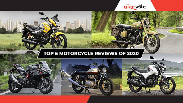Here’s a list of top 5 motorcycle reviews of 2020
