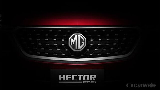 2021 MG Hector teased ahead of official launch on 7 January