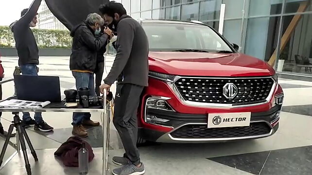 MG Hector facelift to get Hinglish voice command; details leaked