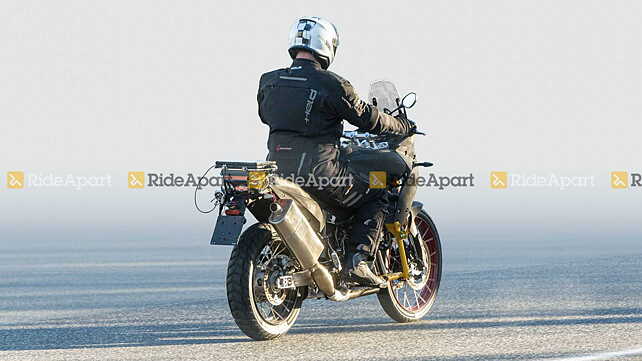 Aprilia Tuareg 660 adventure bike spotted testing